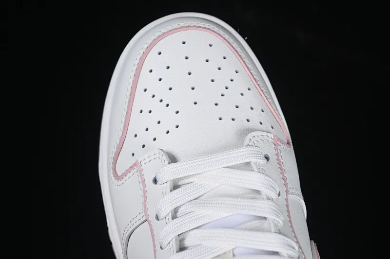 All Categories Nk SB Dunk Series Nk SB Dunk Low Low-top sneakers Nike SB Dunk Low White and pink color Anniversary high-end customization Low-top casual sneakers WP0212-013